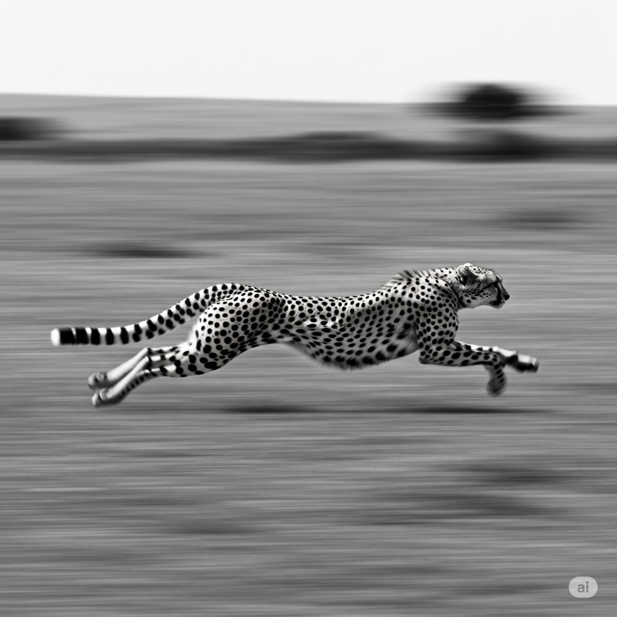 Cheetah in Motion